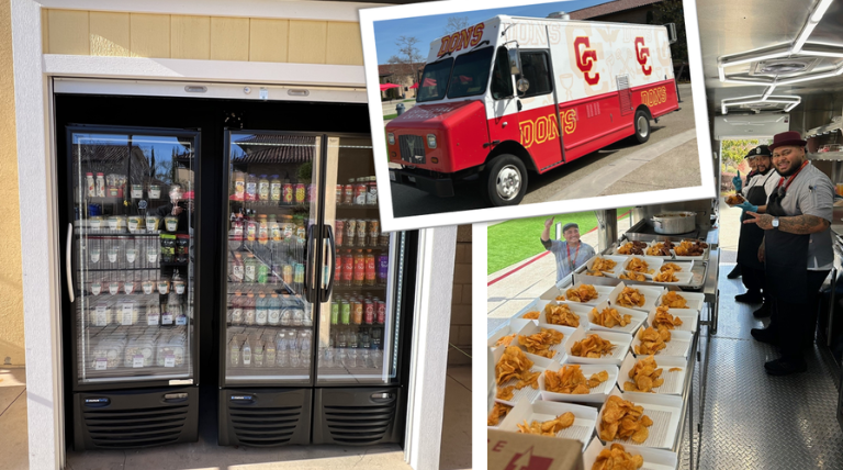 on campus food truck catering